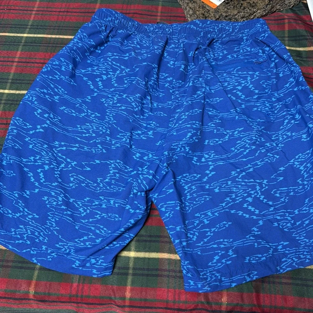 Columbia Blue Board Shorts Quick-Dry Swimwear